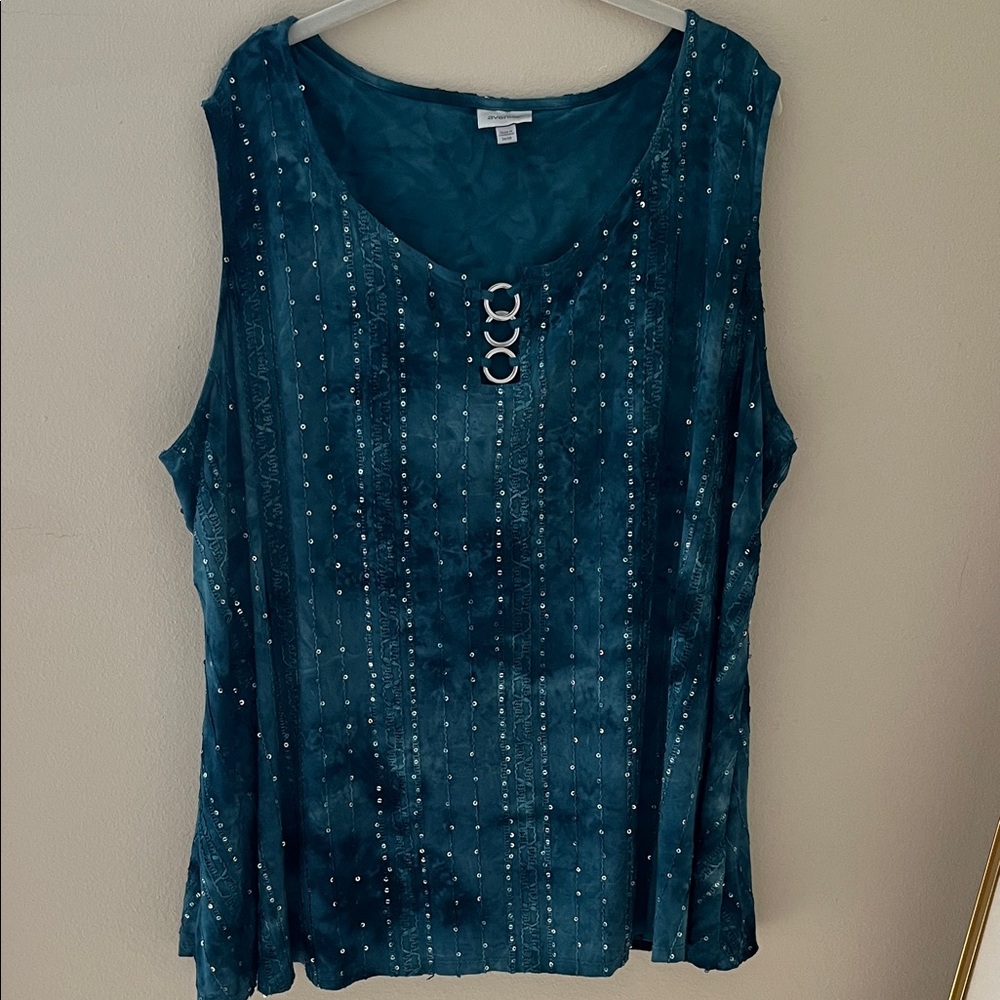 Avenue plus size holiday tunic